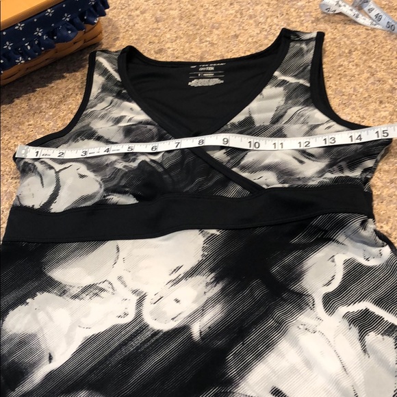 Tek Gear DRYTEK Black, Gray & White Active Dress - Picture 4 of 15